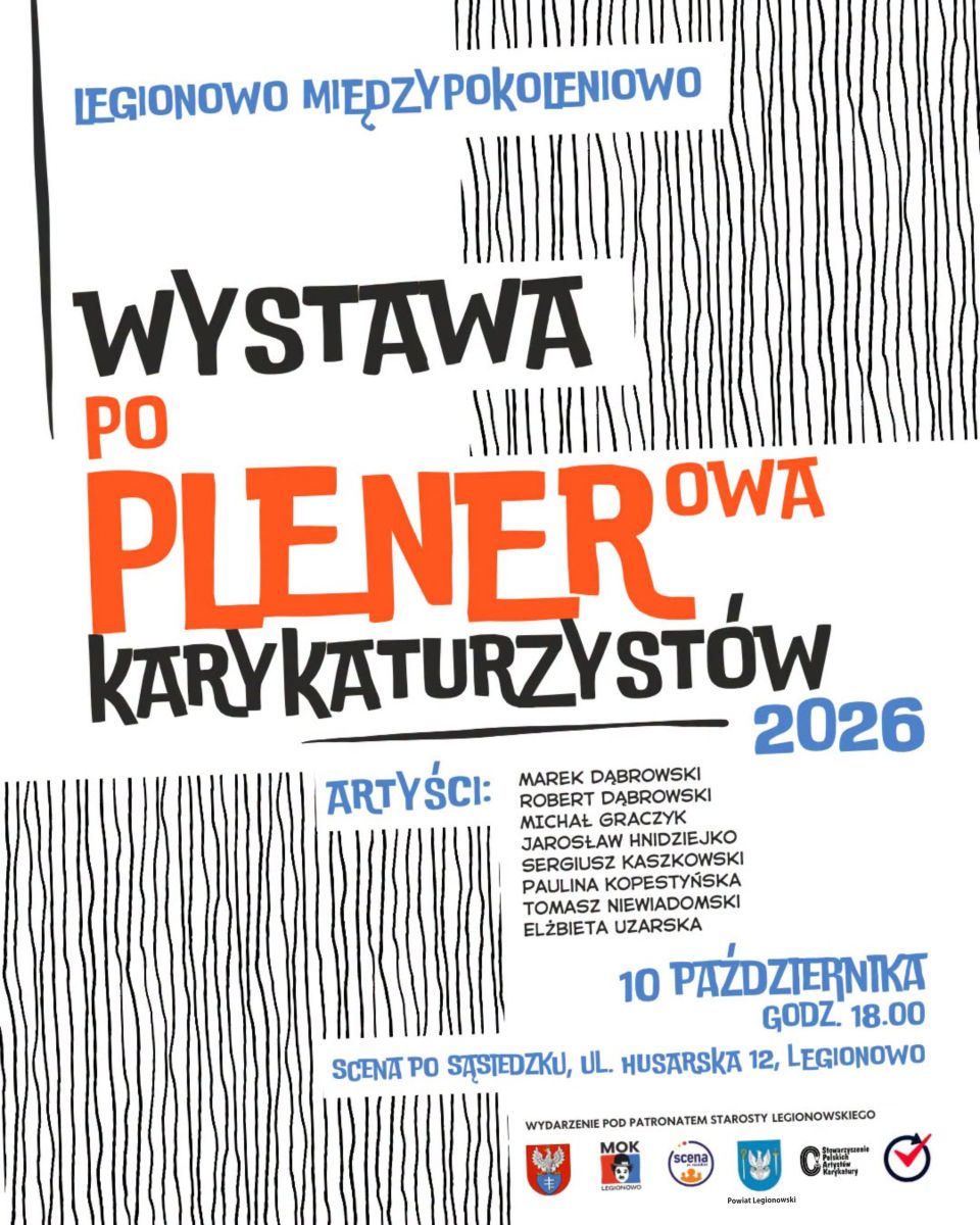 Plakat zawierający informacje o wydarzeniu. Te informacje są podane w aktualności.