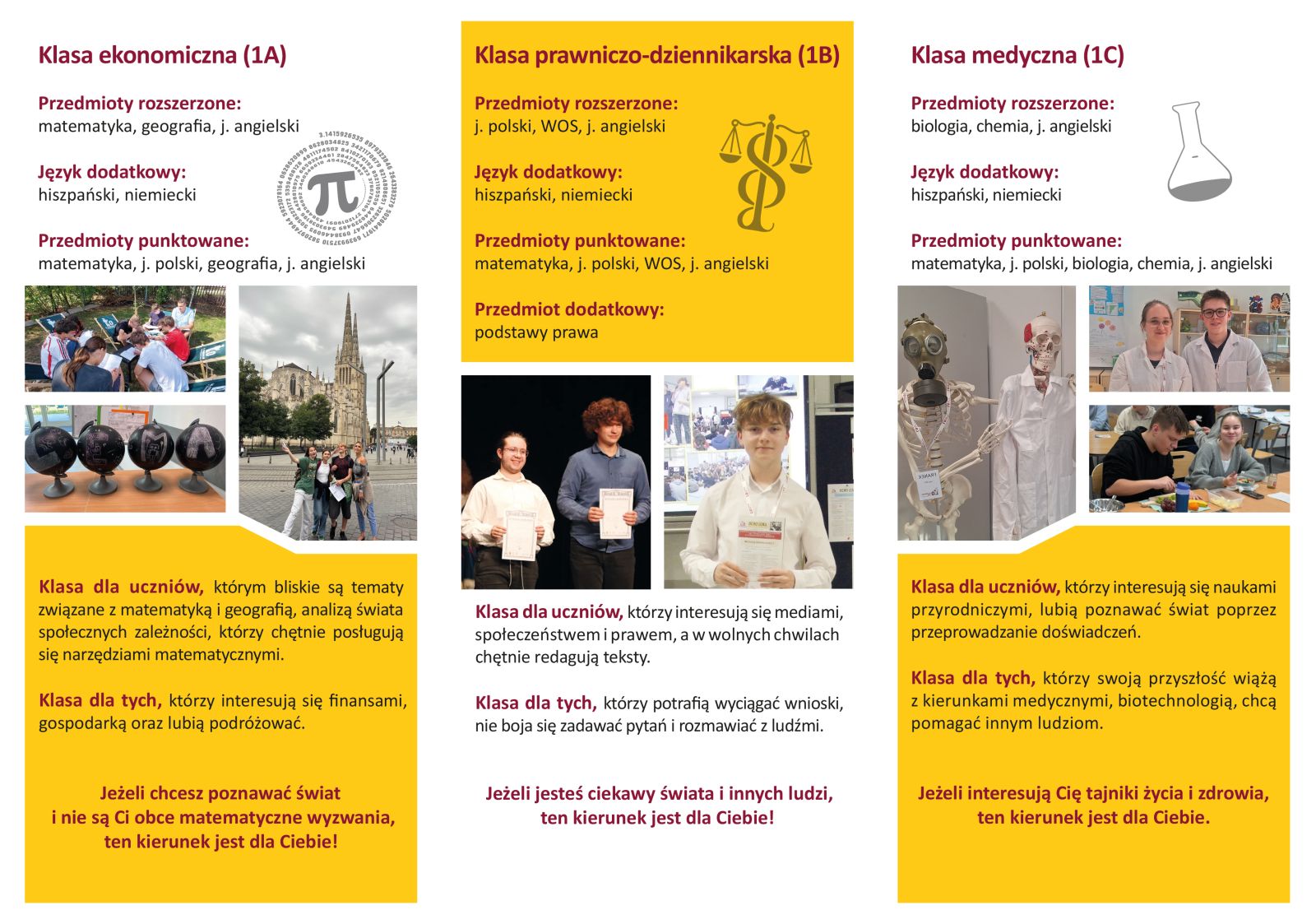 ulotka reklamowa oferty LO im. Stanisława Lema, szczegóły na stronie:https://lolema.legionowski.pl
