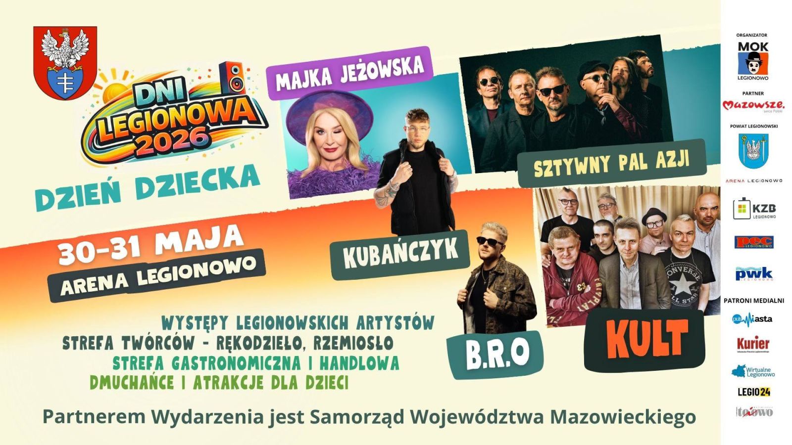 Dni Legionowa. Program wydarzenia