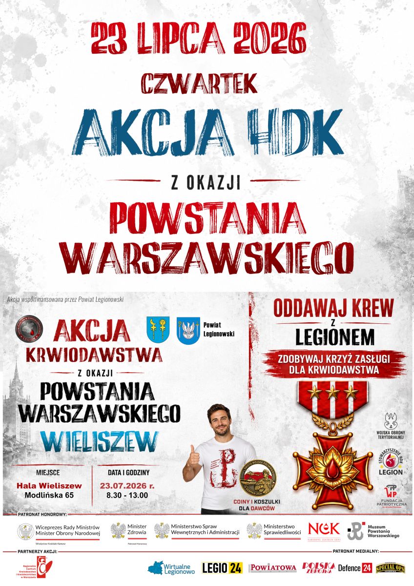 Plakat zawierający informacje o wydarzeniu. Te informacje są podane w aktualności.