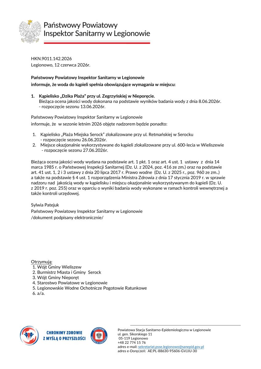 Komunikat PPIS treść podana w aktualności