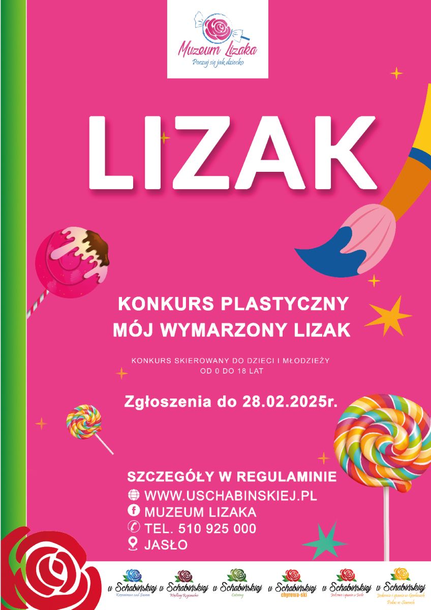 Plakat zachęcający do udziału w konkursie