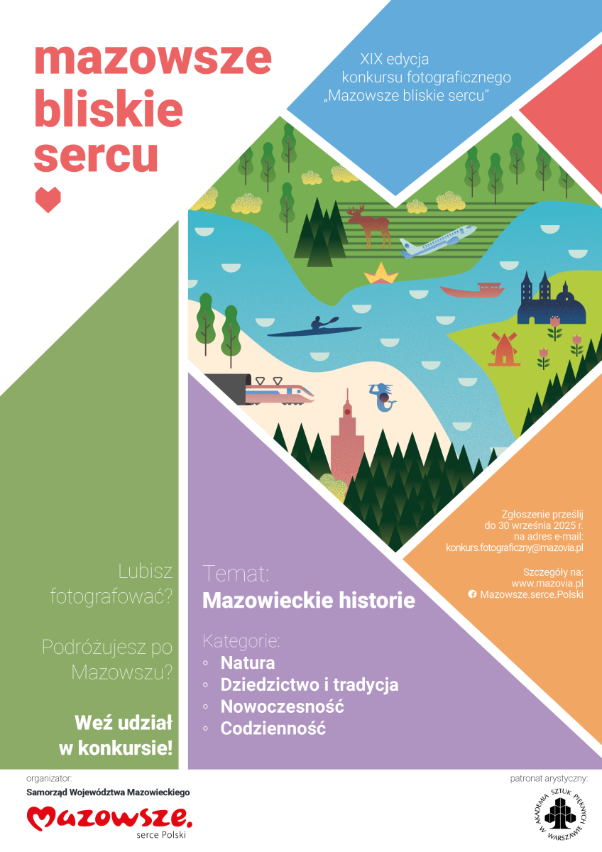 Plakat promujący konkurs