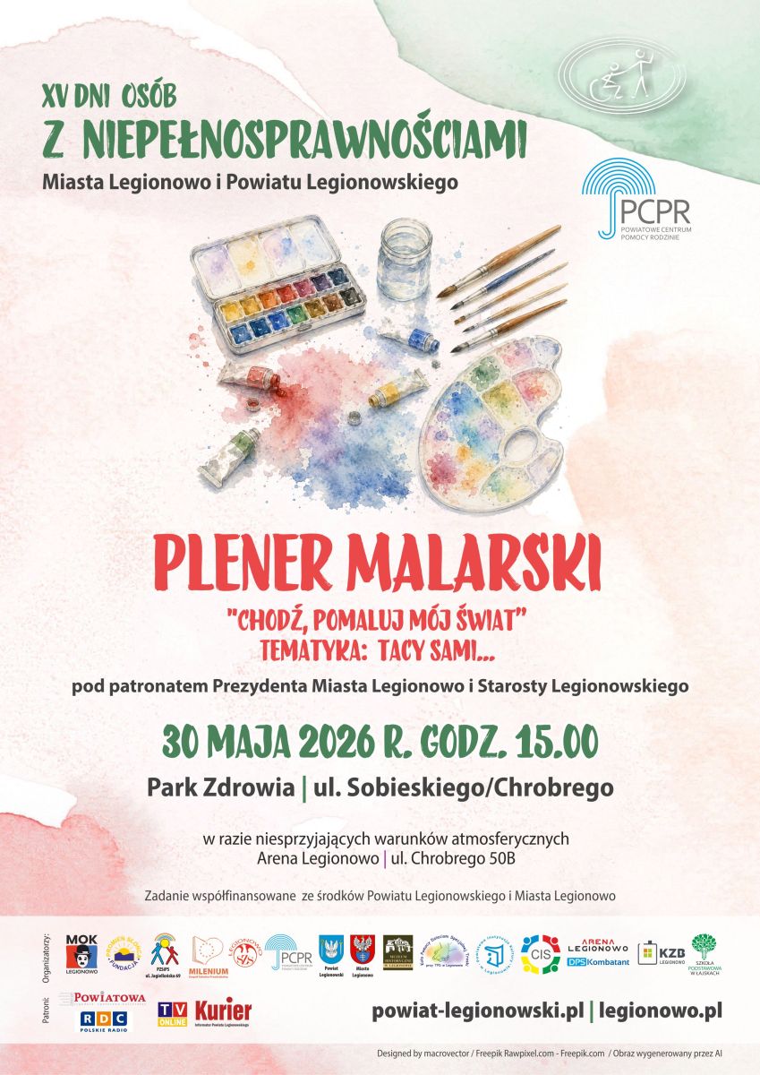 Plakat zawierający informacje o wydarzeniu.  Te informacje są podane w aktualności.
