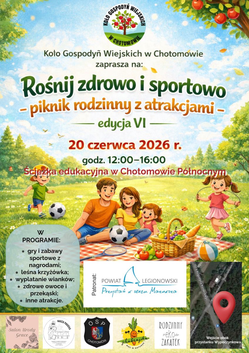 Plakat zawierający informacje o wydarzeniu.  Te informacje są podane w aktualności.