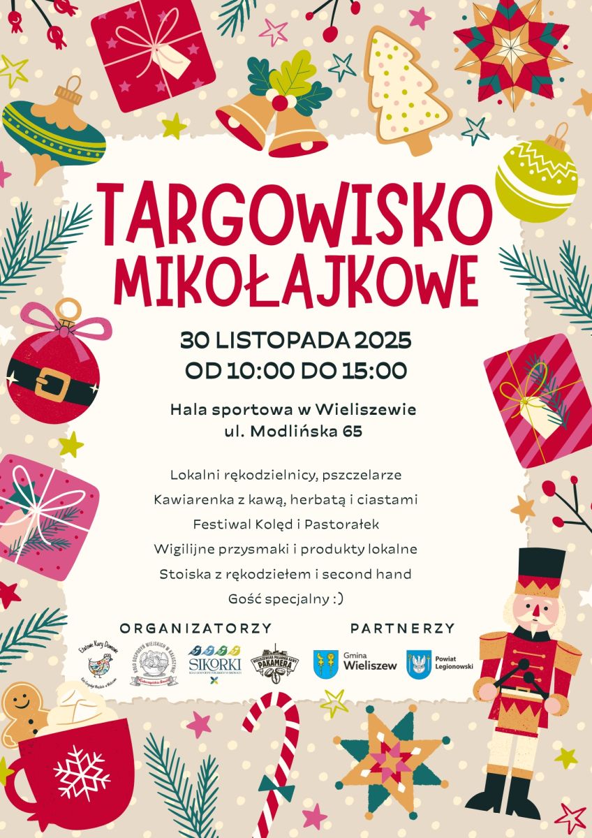 Plakat zawierający informacje o wydarzeniu.  Te informacje są podane w aktualności.