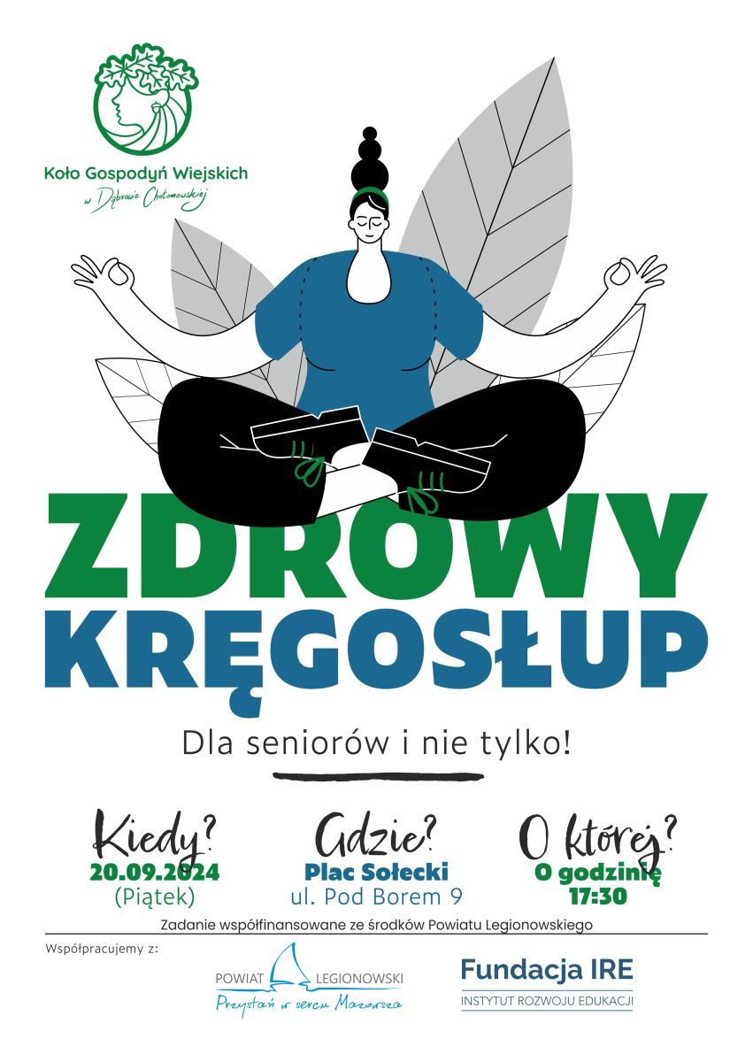 Plakat zapraszający na wydarzenie, szczegóły w aktualności.