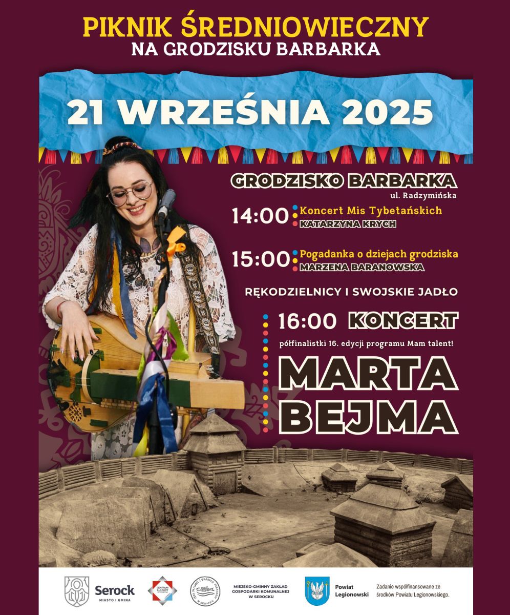 plakat na wydarzenie, szczegóły w aktualności