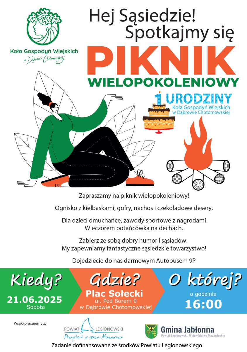 Plakat zapraszający na wydarzenie, szczegółowe informacje w aktualności i tytule