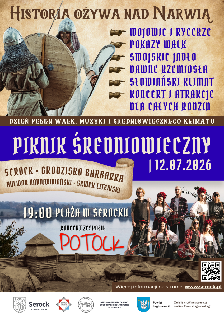 Plakat na wydarzenie, szczegóły w aktualności