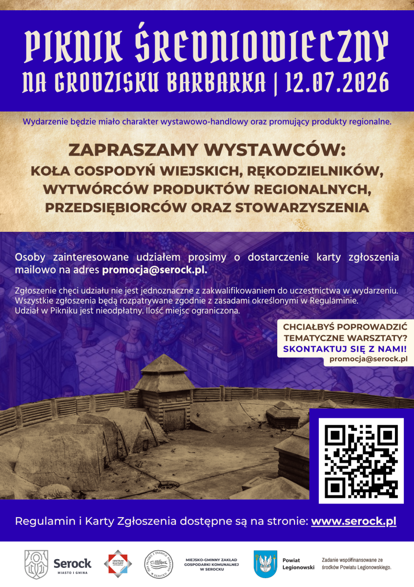 Plakat na wydarzenie. Sczzegóły znajdują się w aktualności