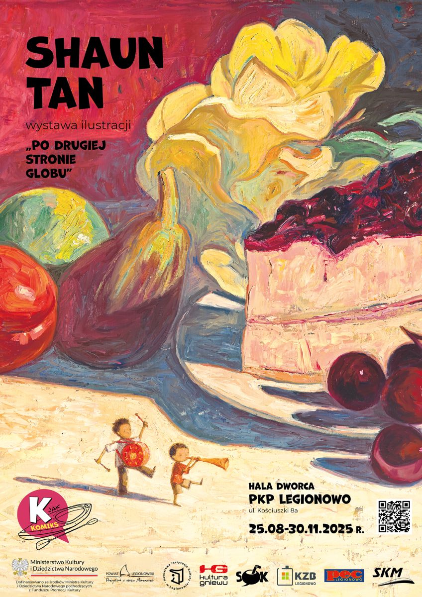 Plakat zapraszający na wydarzenie, szczegółowe informacje w aktualności.