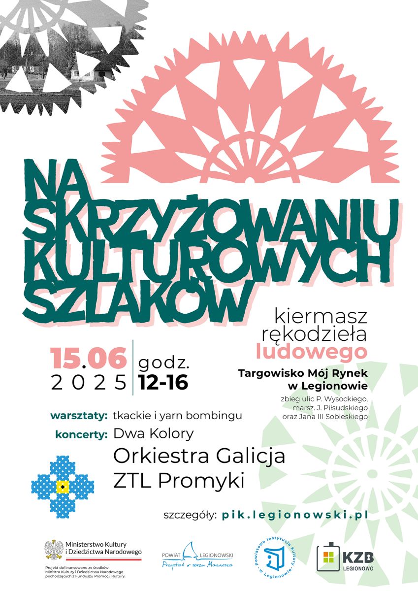 Plakat zapraszający na wydarzenie, szczegółowe informacje w aktualności.
