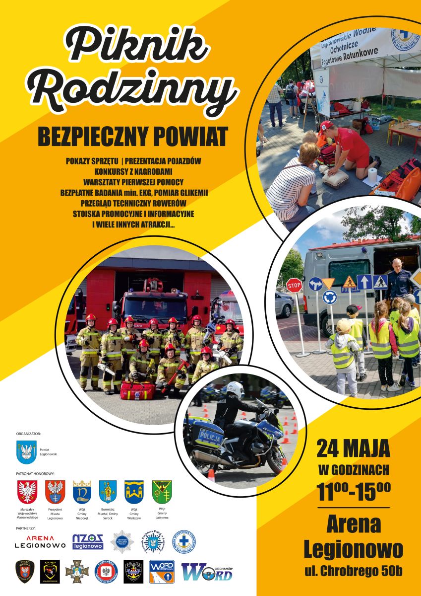 Plakat zawierający informacje o wydarzeniu. Te informacje są podane w aktualności